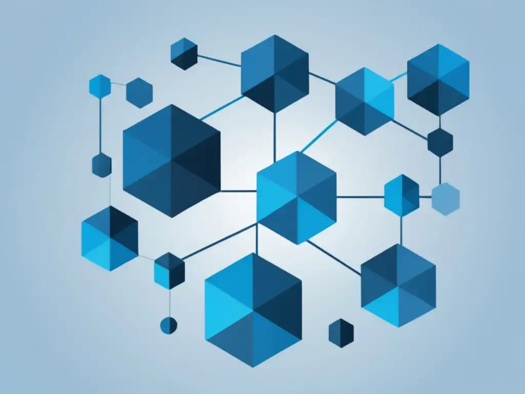Redes de afiliados en azul: interconexión y colaboración Imagen: Estrategia efectiva de marketing de afiliados