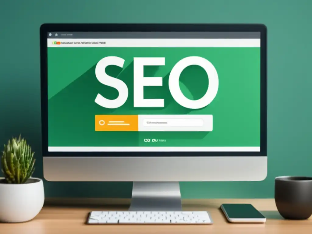 SEO para marketing de afiliados SEO para marketing de afiliados: diseño moderno y minimalista con SERP y enlaces relevantes