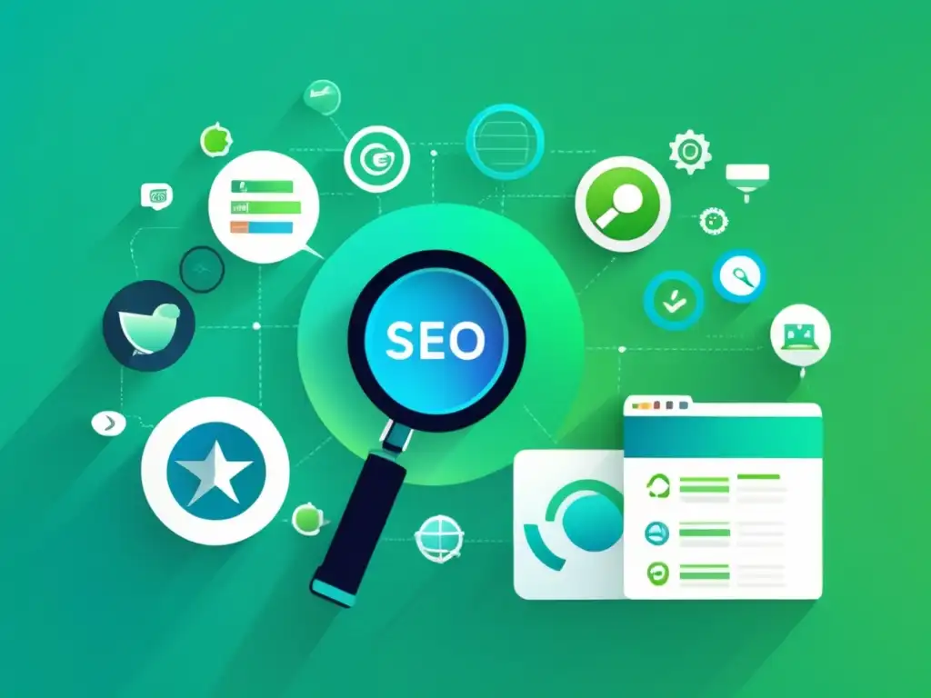 SEO en marketing de afiliados: búsqueda y palabras clave Imagen de SEO en marketing de afiliados con estrategias de optimización de contenido