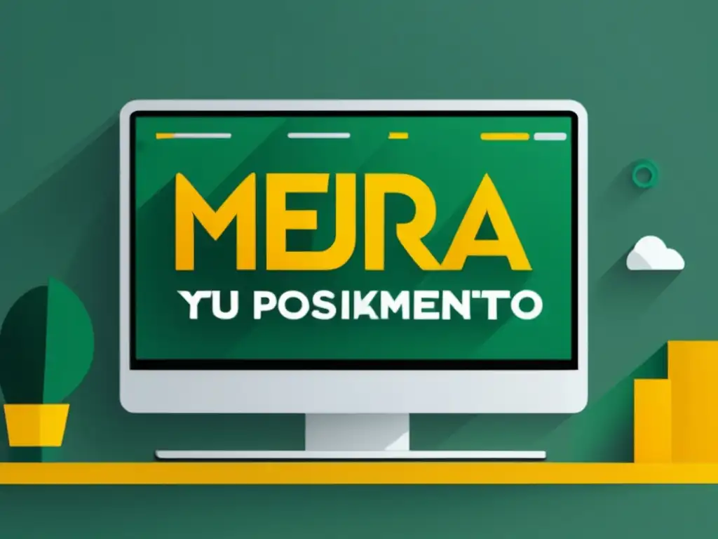 Interfaz web moderna y minimalista Herramientas SEO para marketers de afiliados: imagen web moderna, optimización de meta tags y velocidad de carga