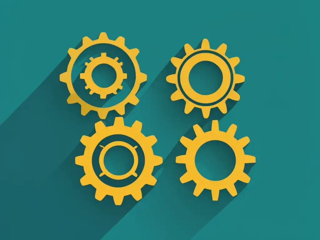 Sinergia de roles en el marketing de afiliados Gears representando roles en el marketing de afiliados: Afiliado, Anunciante, Consumidor - Casos de éxito en el marketing de afiliados