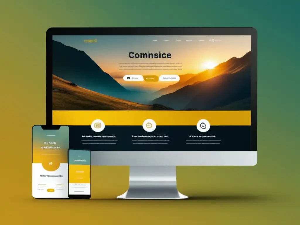 Diseño web moderno y minimalista para mejorar conversiones en marketing de afiliados