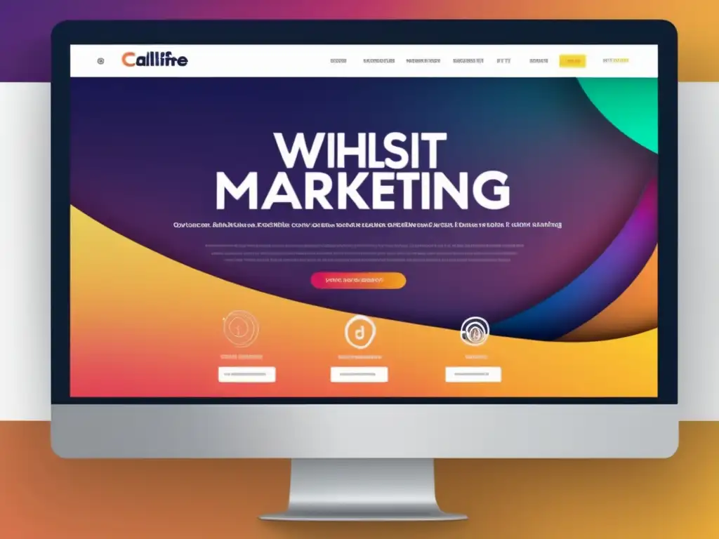 Diseño web minimalista y moderno para marketing de afiliados Sitio web optimizado para marketing de afiliados a través del SEO