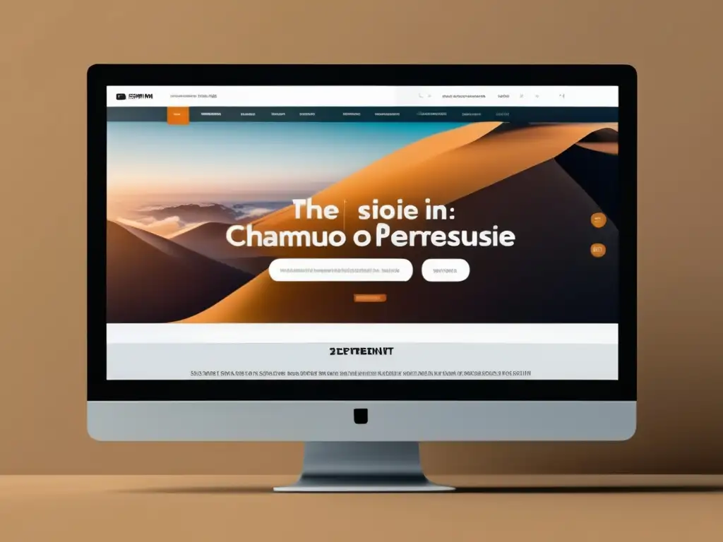 Interfaz web minimalista con contenido persuasivo y navegación intuitiva: casos exitosos en optimización de conversiones