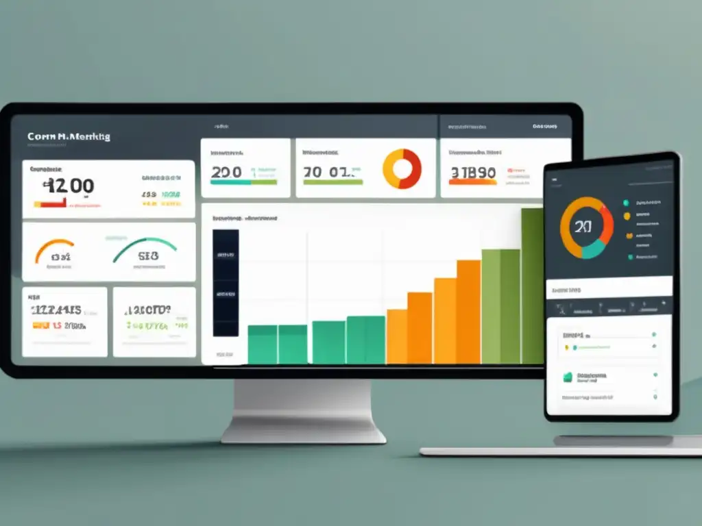Análisis de datos para estrategias de marketing- Dashboard analítico: gráficos, métricas y estrategias de contenido para el marketing de afiliados