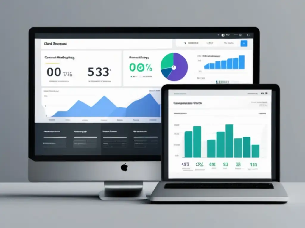 Dashboard de marketing digital profesional Dashboard moderno y profesional para afiliados de marketing