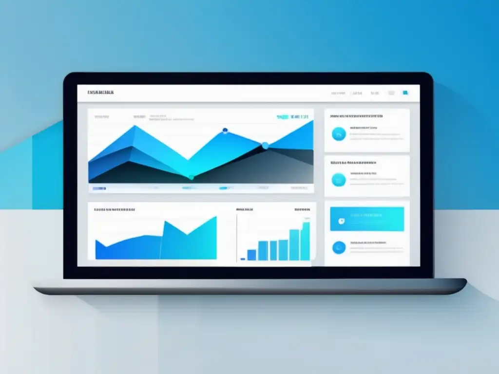 Moderno dashboard de email marketing Dashboard de email marketing moderno y elegante con herramientas de afiliados para mejorar la estrategia