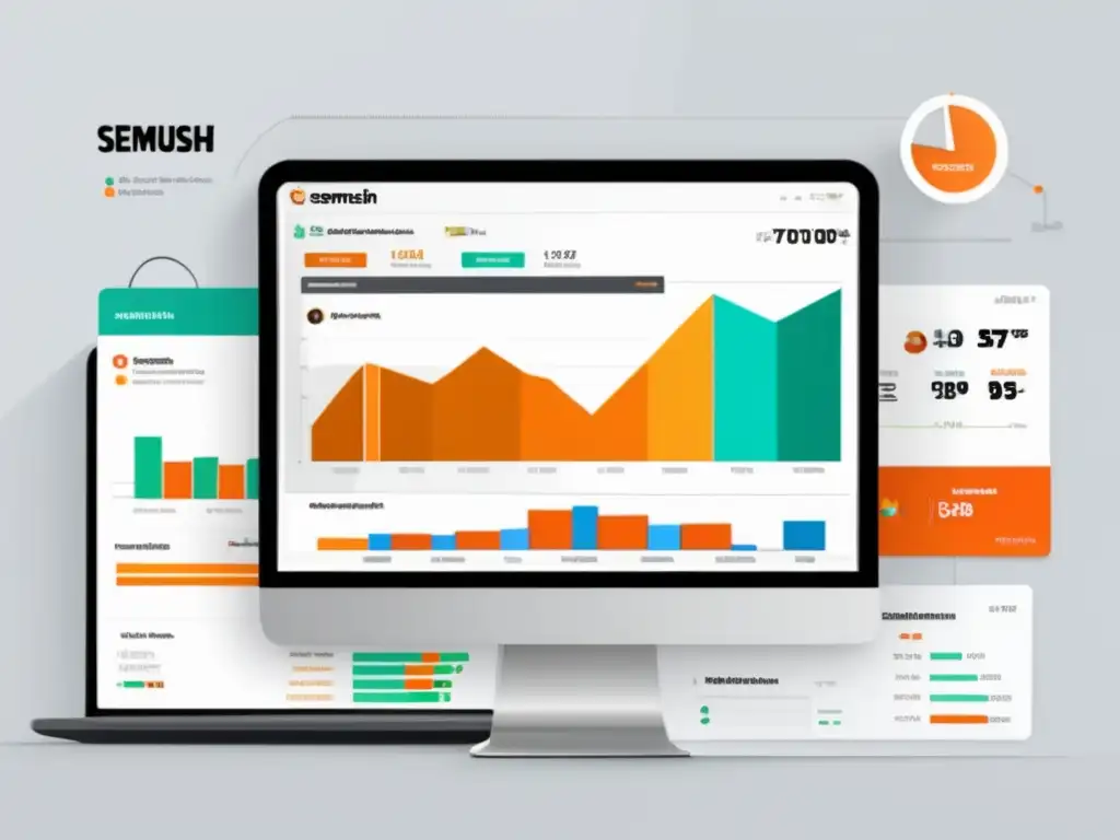Panel de afiliados SemRush: estadísticas y ganancias Dashboard programa de afiliados SemRush: gráficos, estadísticas y ganancias