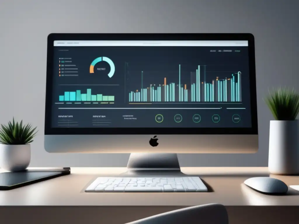 Espacio de trabajo minimalista y moderno Estrategias para maximizar ganancias en marketing de afiliados