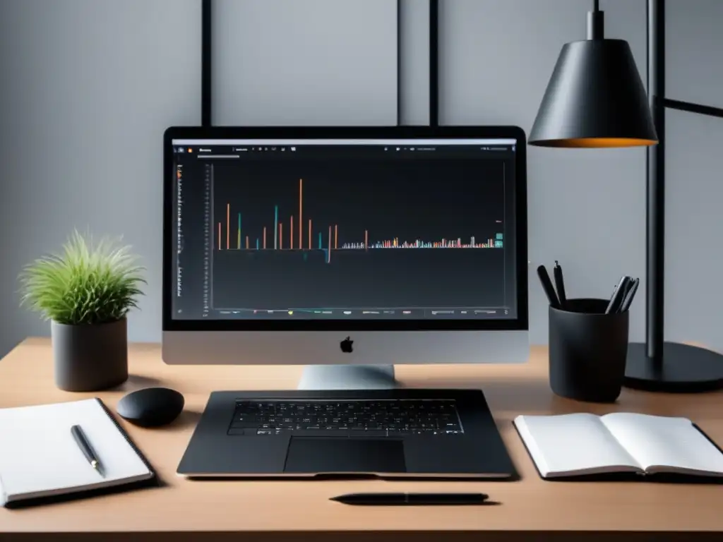 Espacio de trabajo minimalista y profesional Espacio de trabajo minimalista: pasos iniciales para ser experto en marketing de afiliados