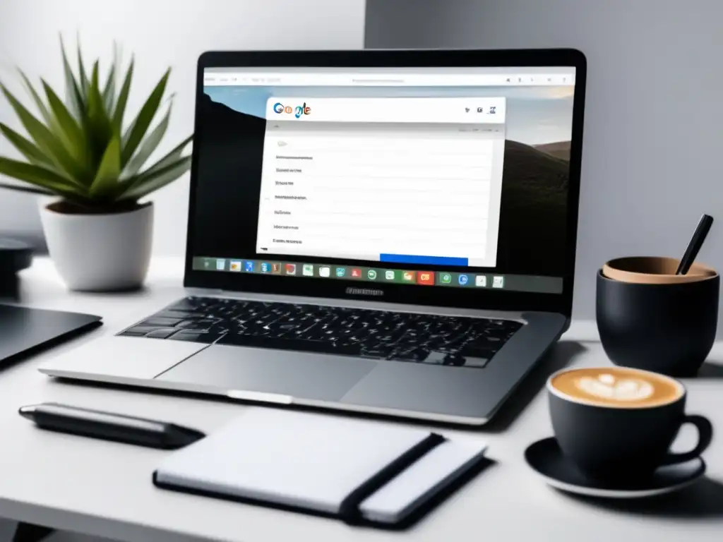 Espacio de trabajo minimalista para profesionales SEO Espacio de trabajo minimalista para técnicas de SEO para afiliados